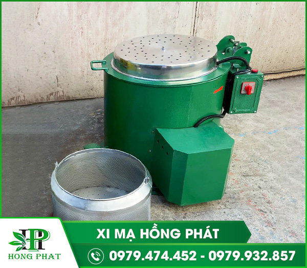 Máy vắt( sấy) li tâm gia nhiệt nắp